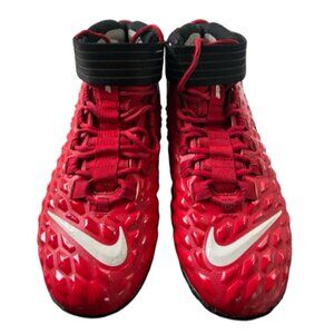 Nike Force Savage Pro 2 Mens Red Football Cleats Size 10.5 AH4000601
